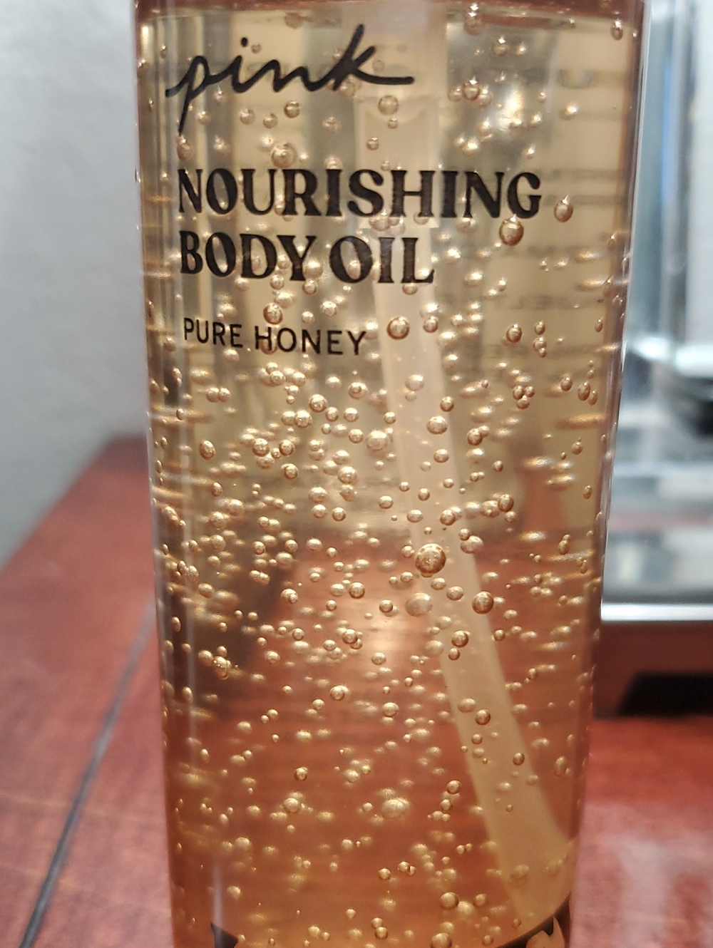 PINK Victoria's Secret Nourishing Body Oil - Pure Honey (Golden) - Picture 3 of 7